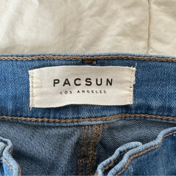 PacSun | Two Toned Denim High Waisted Jeans - Picture 5 of 11